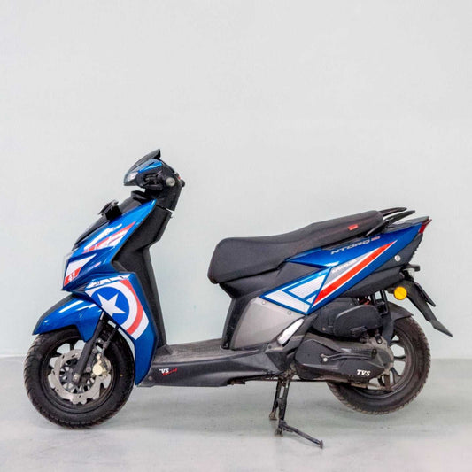 TVS Ntorq 125 Capitan America