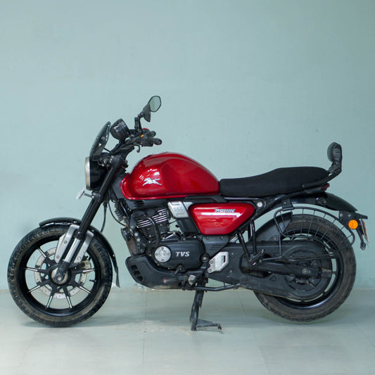TVS Ronin motorcycle from BikeDilwado, showcasing the sleek design and modern features of this stylish bike.