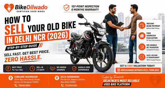 Sell Your Bike in Delhi NCR (2026) | BikeDilwado