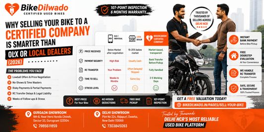 Why Selling Your Bike to a Certified Company Is Smarter Than OLX or Local Dealers (2026)