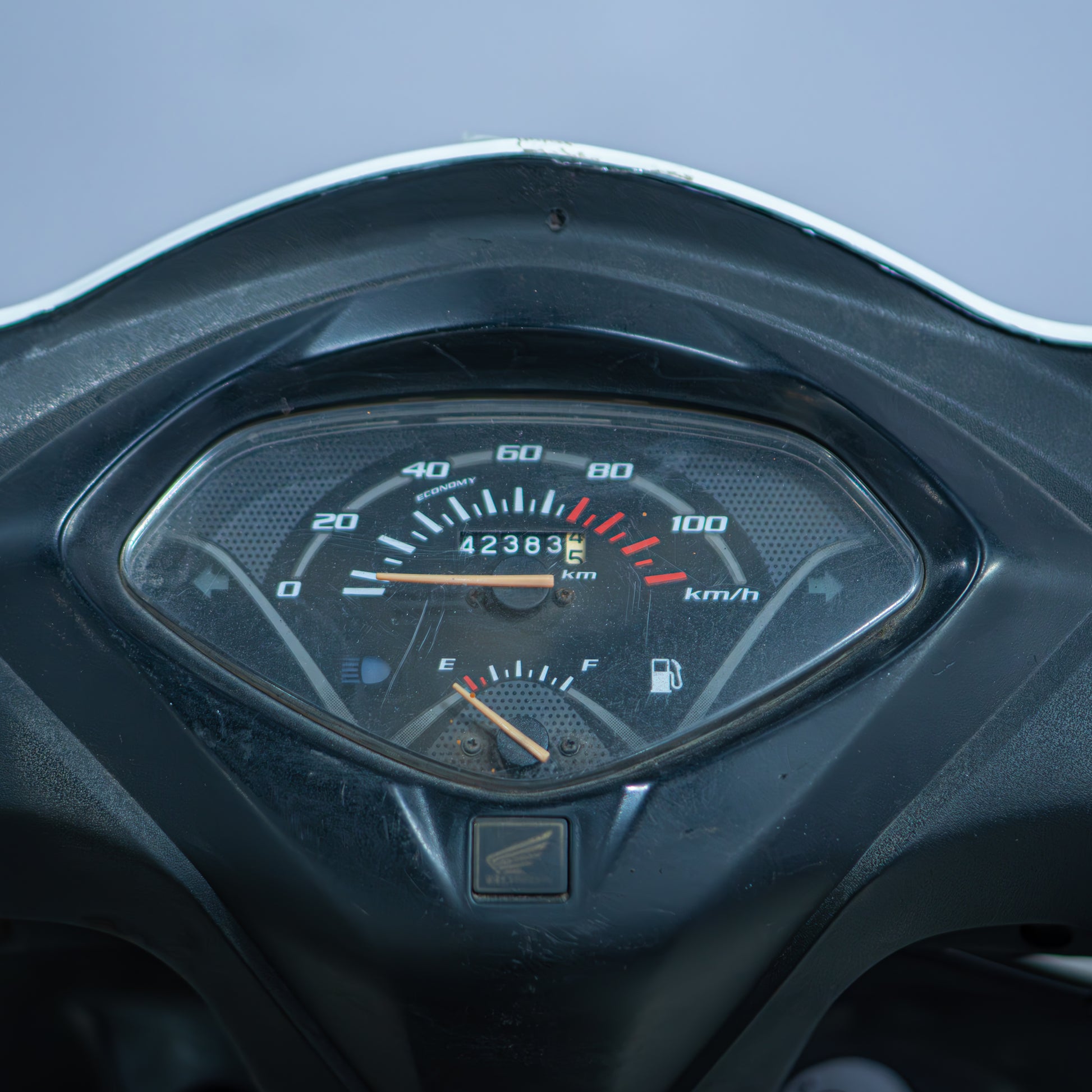 Honda Activa 3G scooter in black with chrome accents, shown from a side angle on a plain background.
