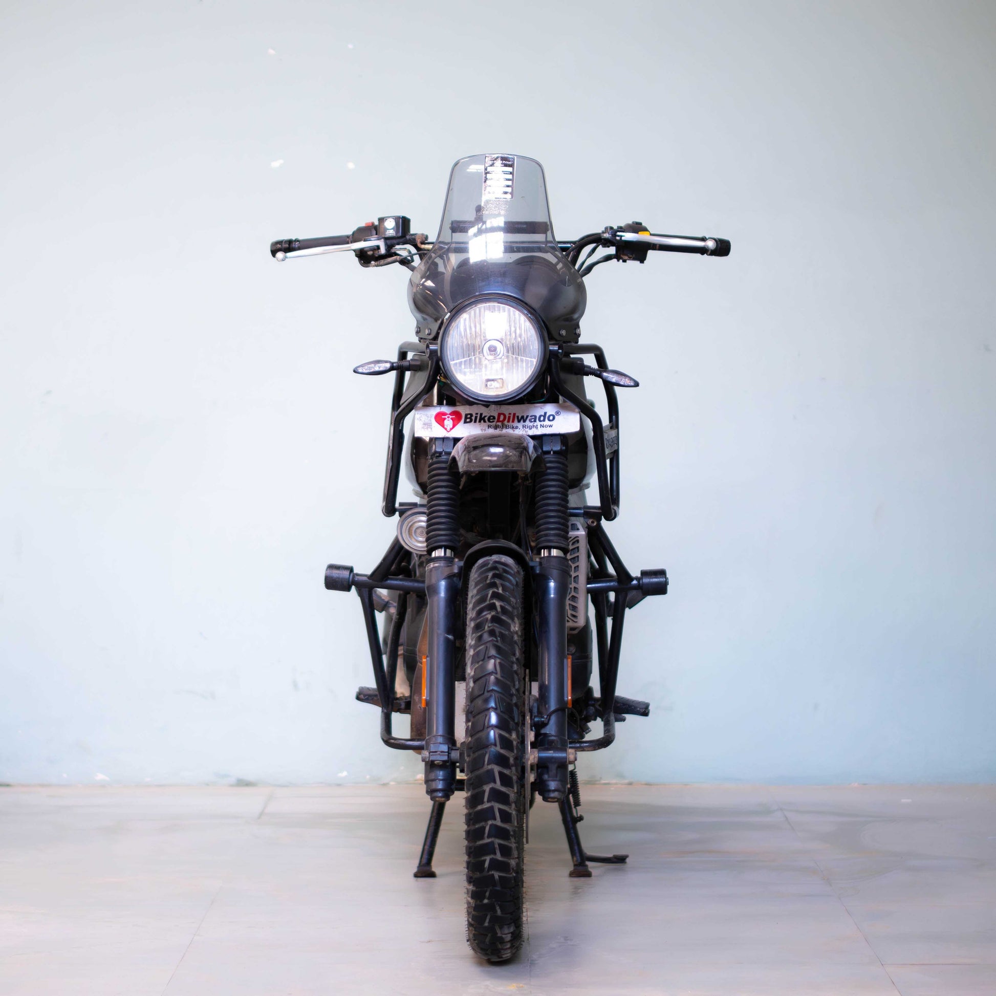 second hand Himalayan avaiable in gurgaon front view