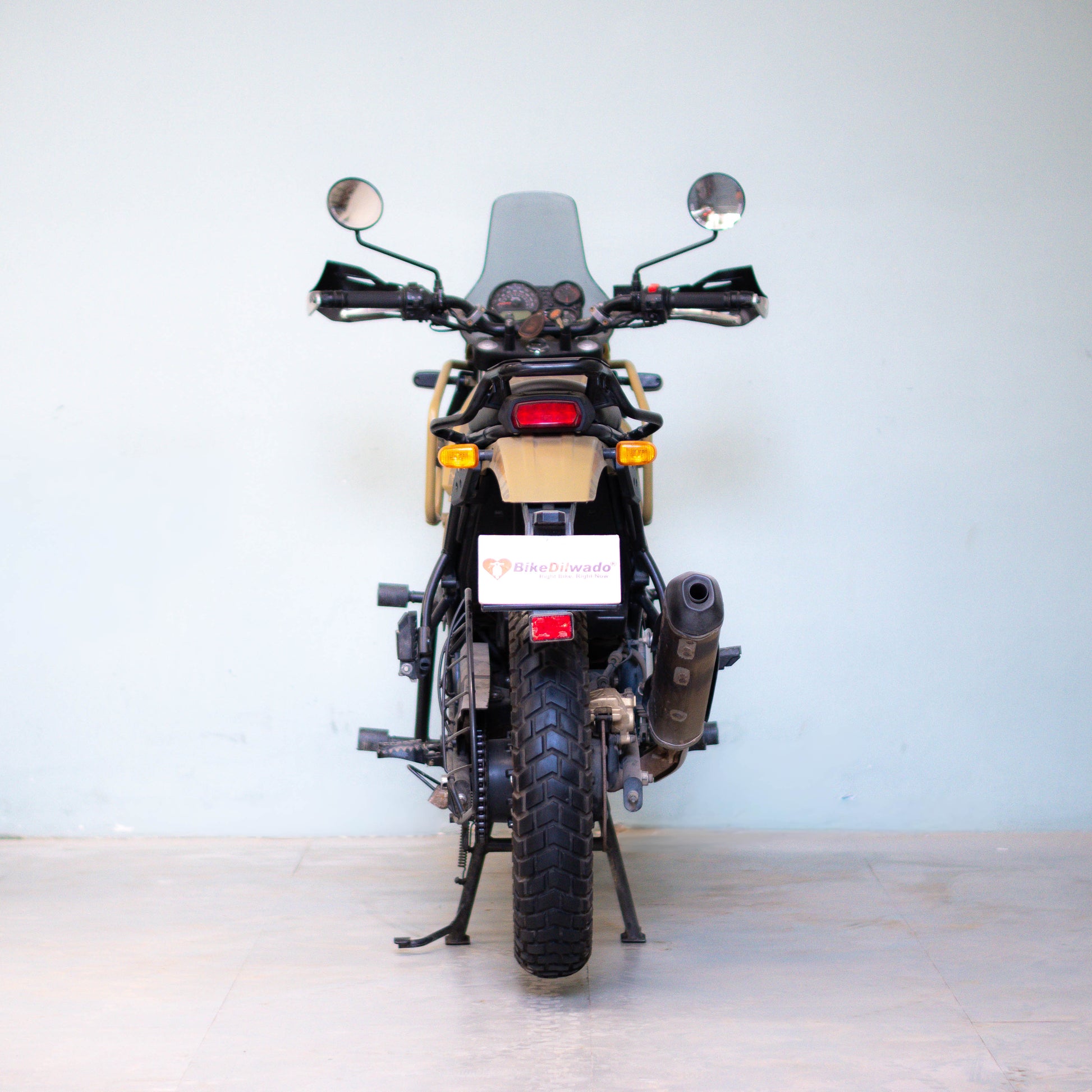 used himalayan for sale  in gurgaon  rear view